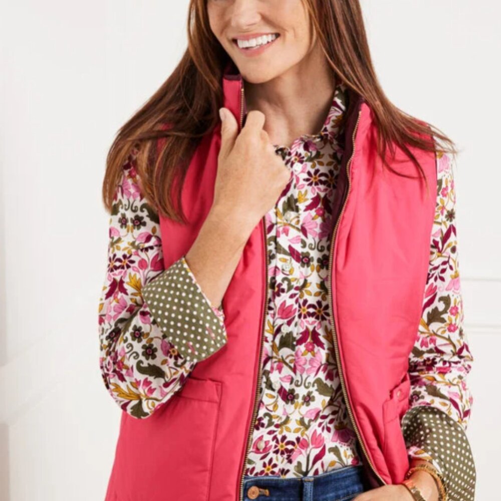 Talbots Reversible Vest - Picture 2 of 3